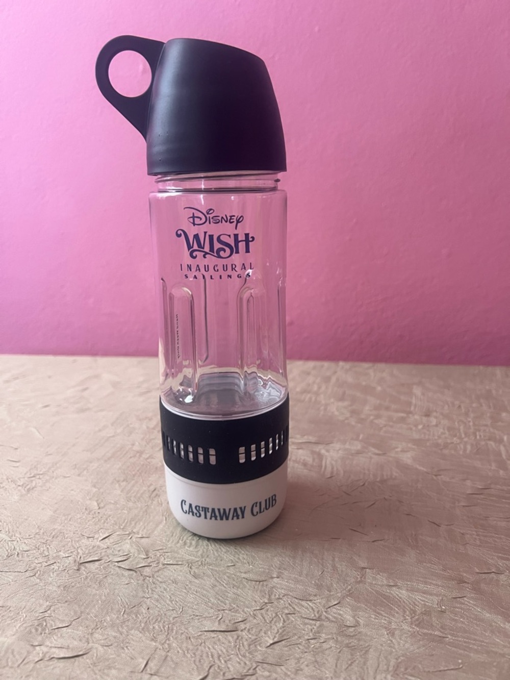 Disney Wish Inaugural Sailings Castaway Club Bluetooth Speaker Bottle New No Box